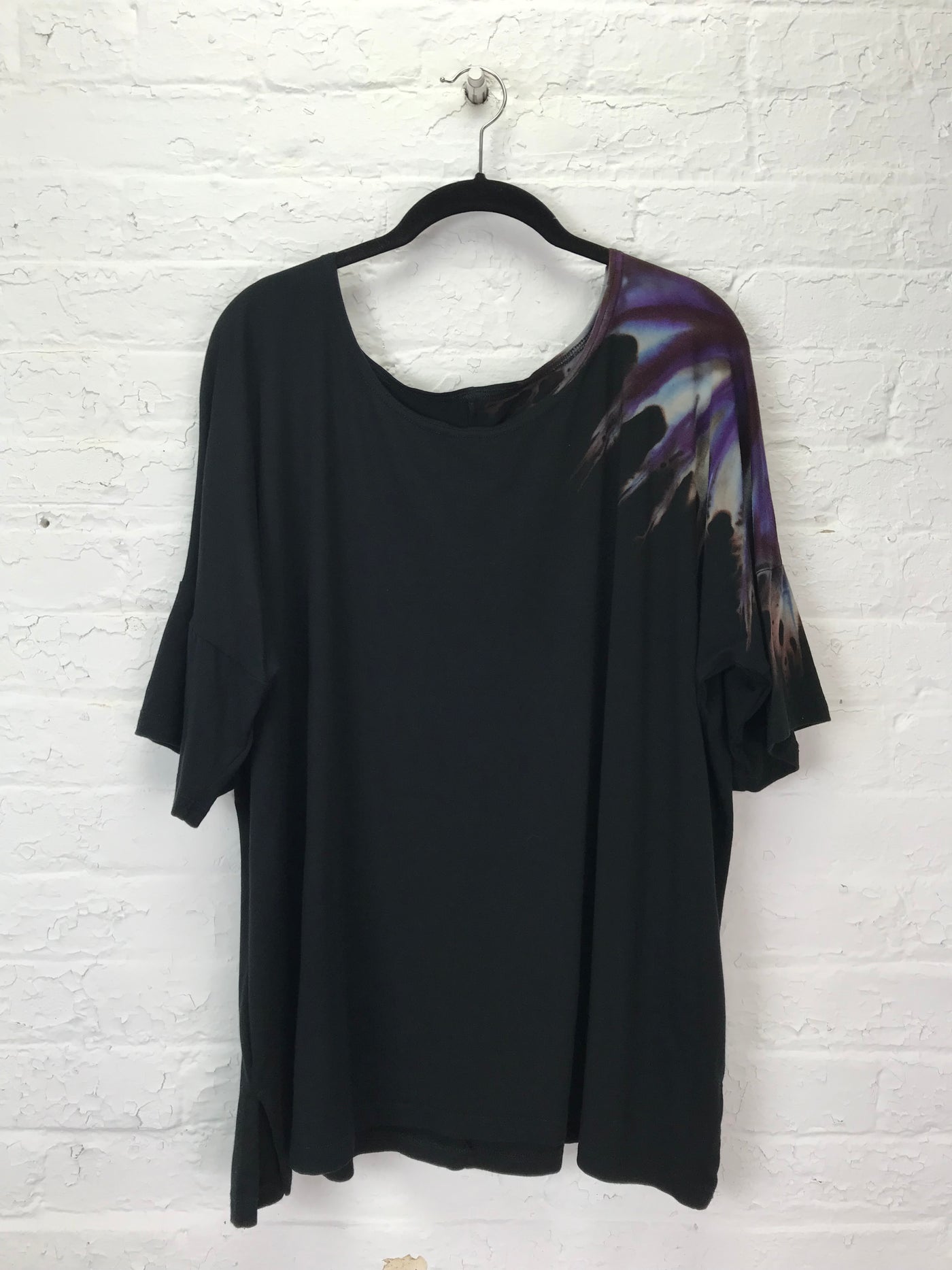Grace Tunic in Golden Purple Feather Aster
