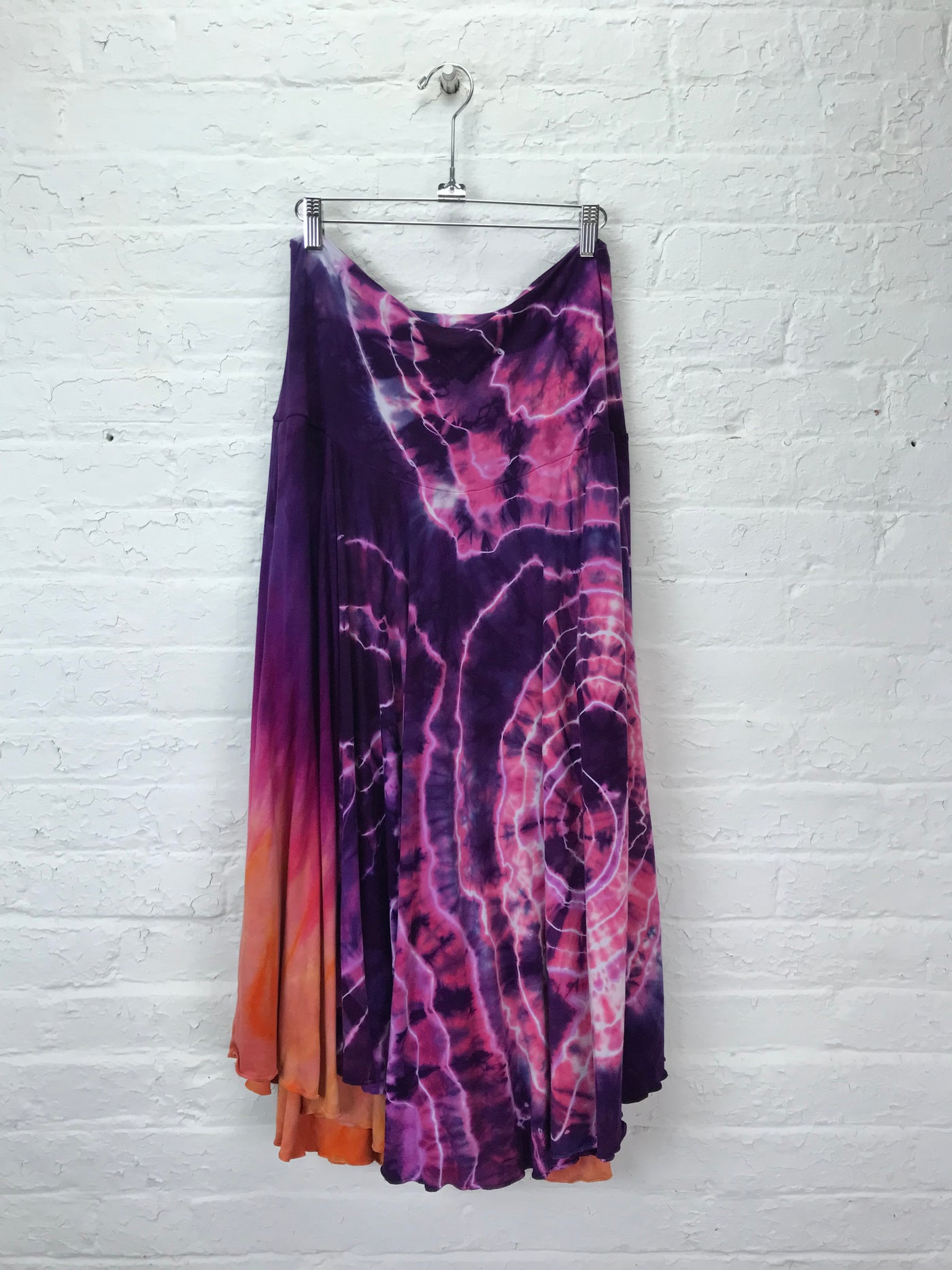 High Waisted Luxurious Wrap Skirt in Bird of Paradise with Pockets!