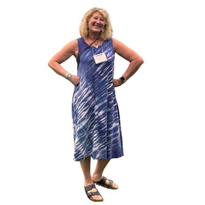 Eileen Maxi Tank Dress in Seamist