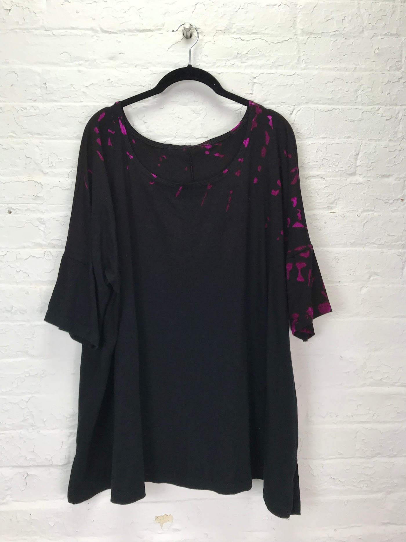 Grace Tunic in Berry Hieroglyph