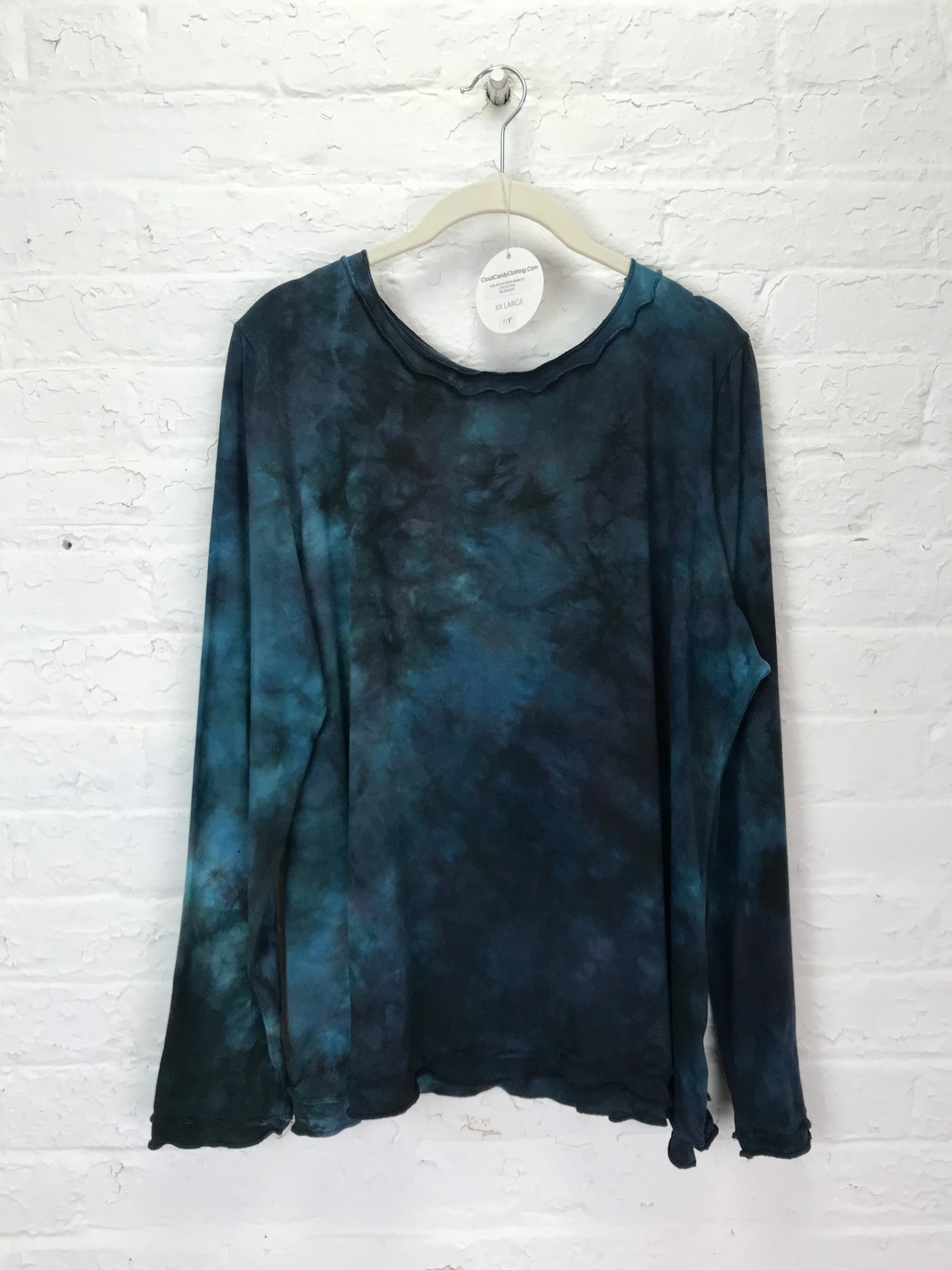 Isabella Long Sleeve Top in Midnight Fog