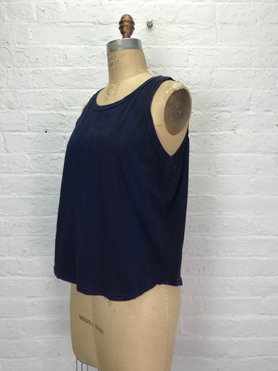 Jenny Tank Top in Dark Navy - One Size