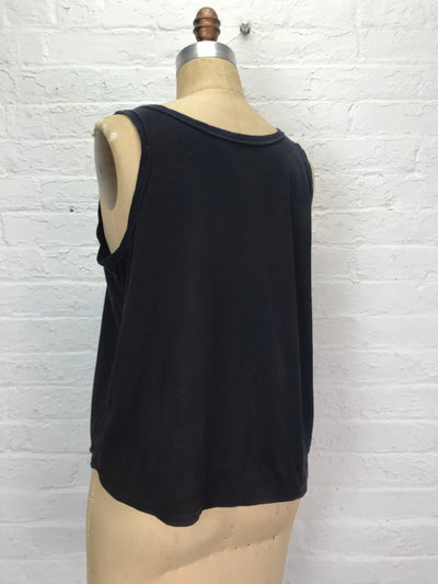 Jenny Tank Top in Dark Purple - One Size