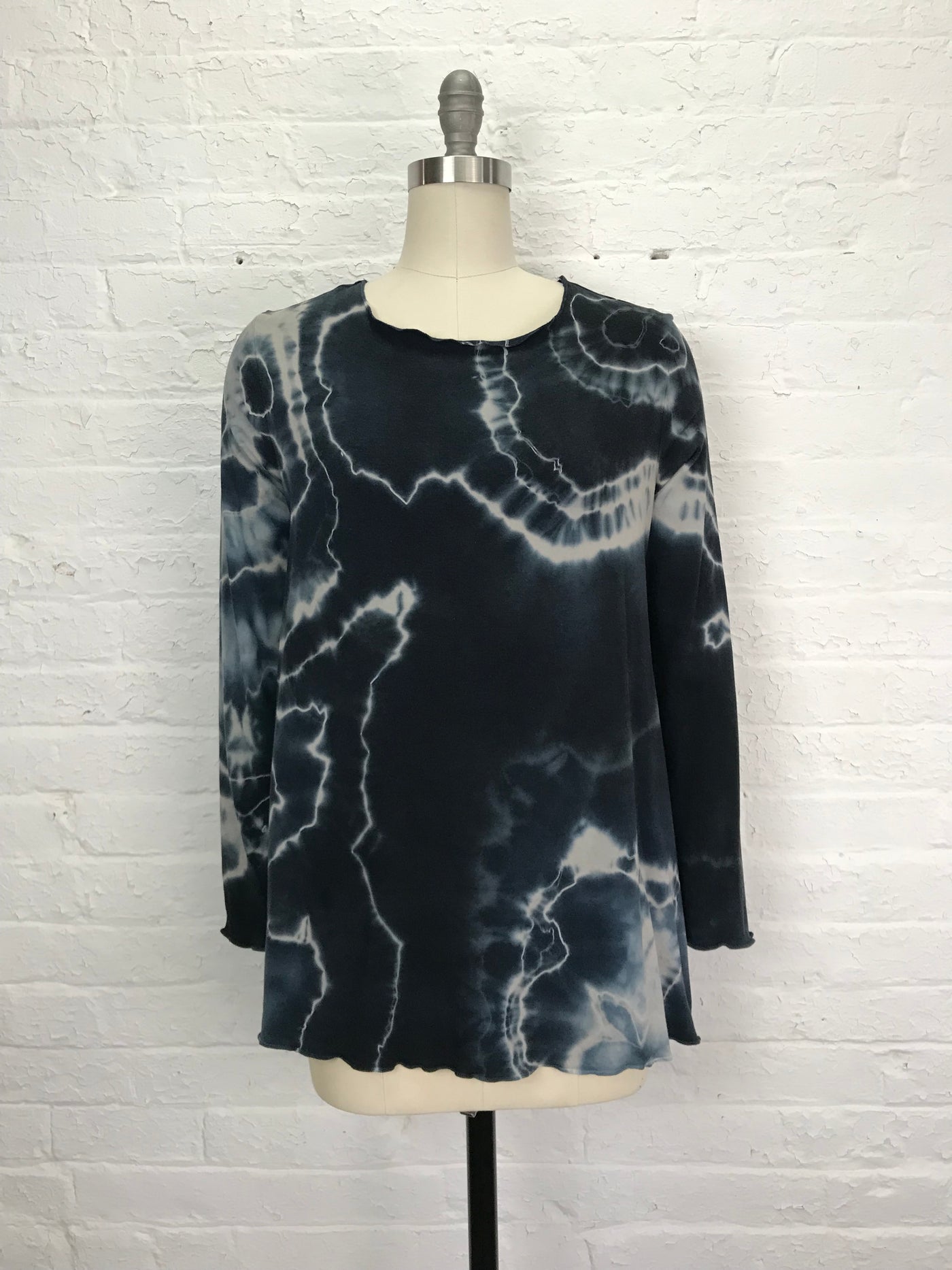 Anna Long Sleeve Tunic in Thunder and Lightning