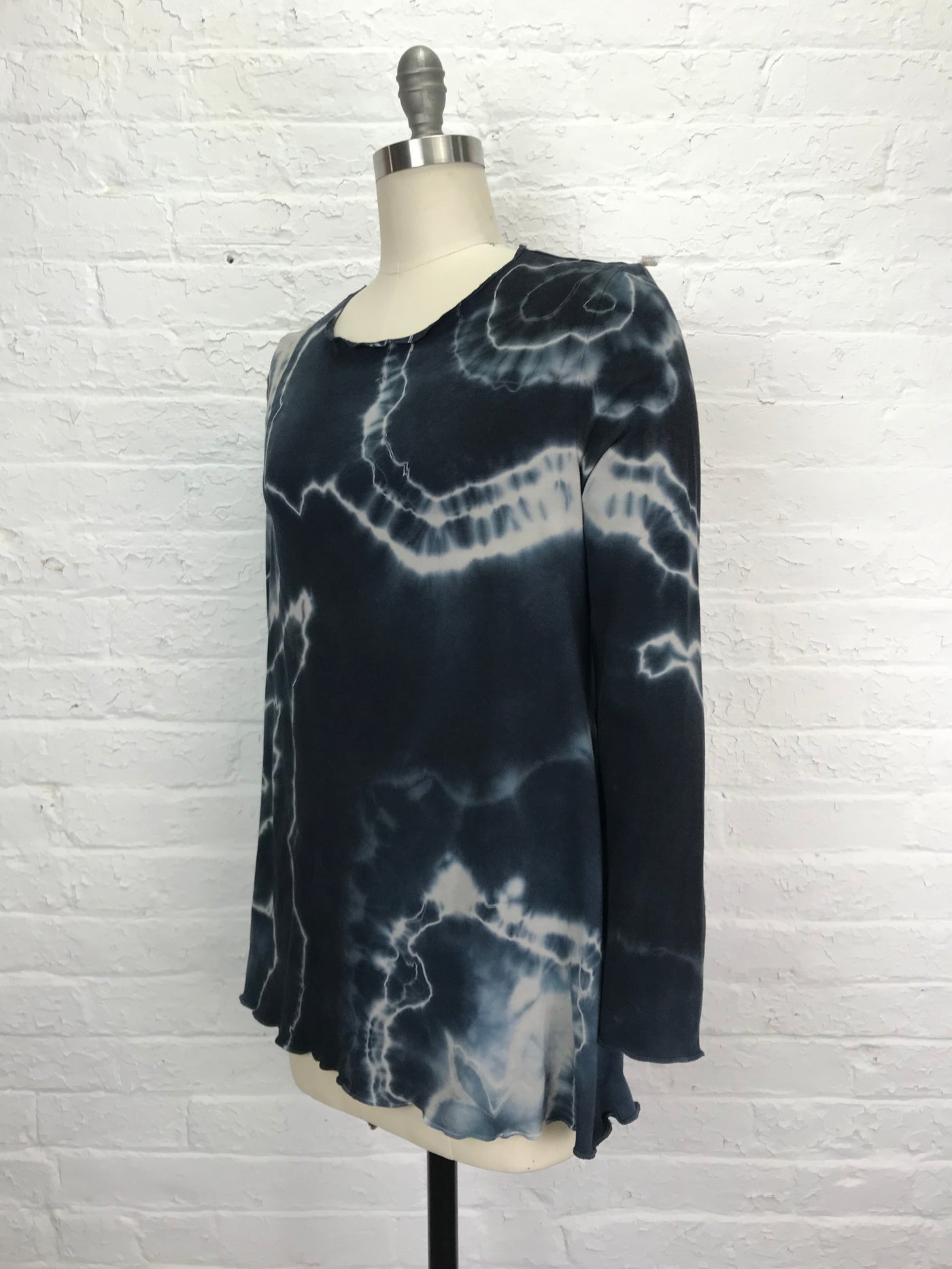 Anna Long Sleeve Tunic in Thunder and Lightning