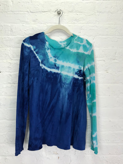 Jane Long Sleeve Top in Reef's Edge