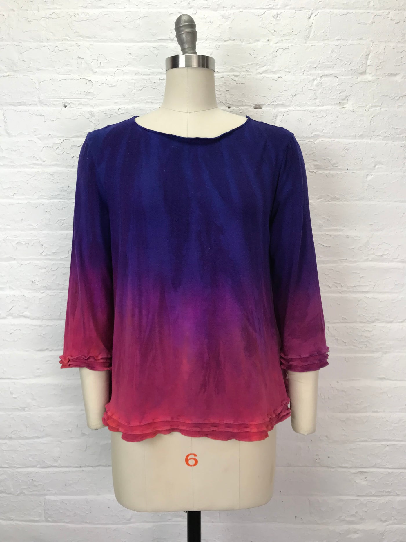 Roselle Top in Sunset Glow