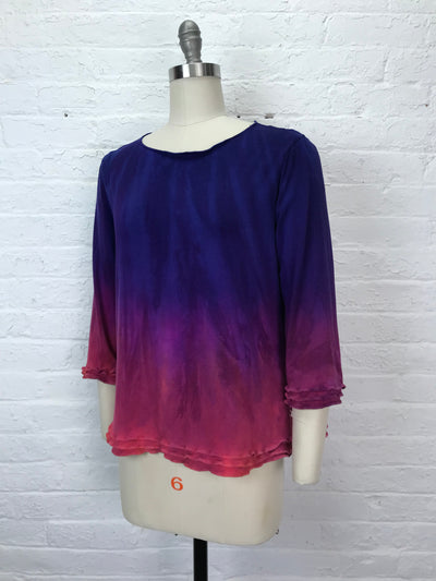 Roselle Top in Sunset Glow