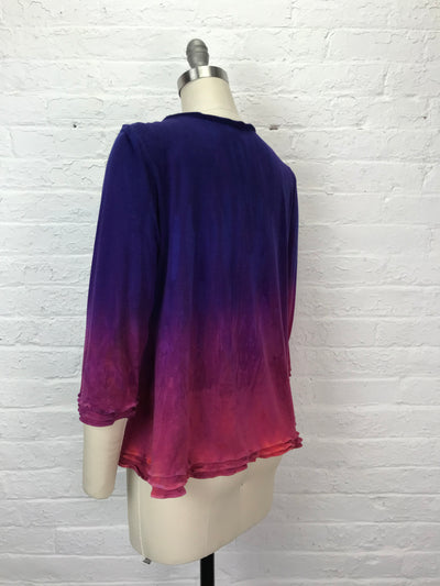 Roselle Top in Sunset Glow