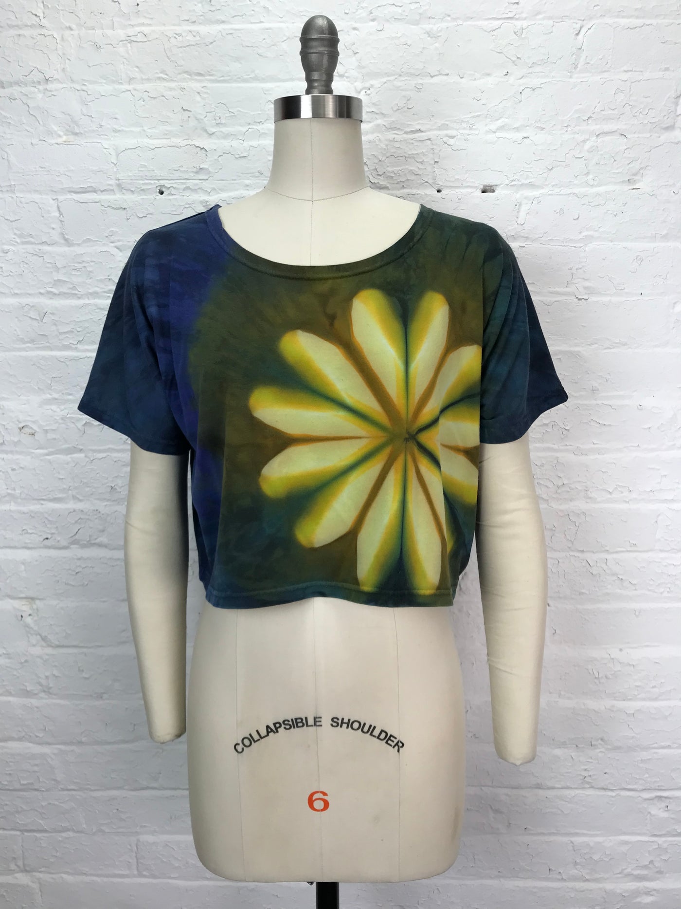Astrid Crop Top in Marsh Marigold - One Size