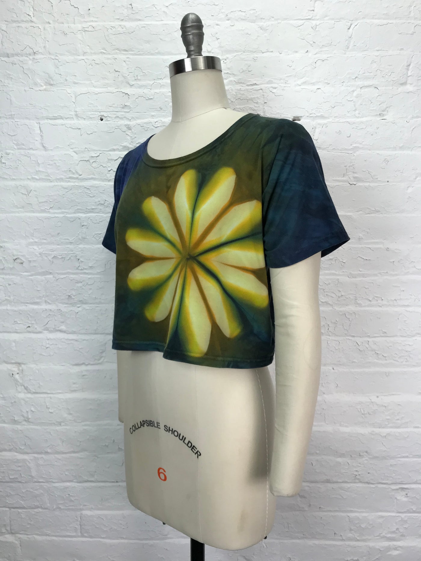 Astrid Crop Top in Marsh Marigold - One Size
