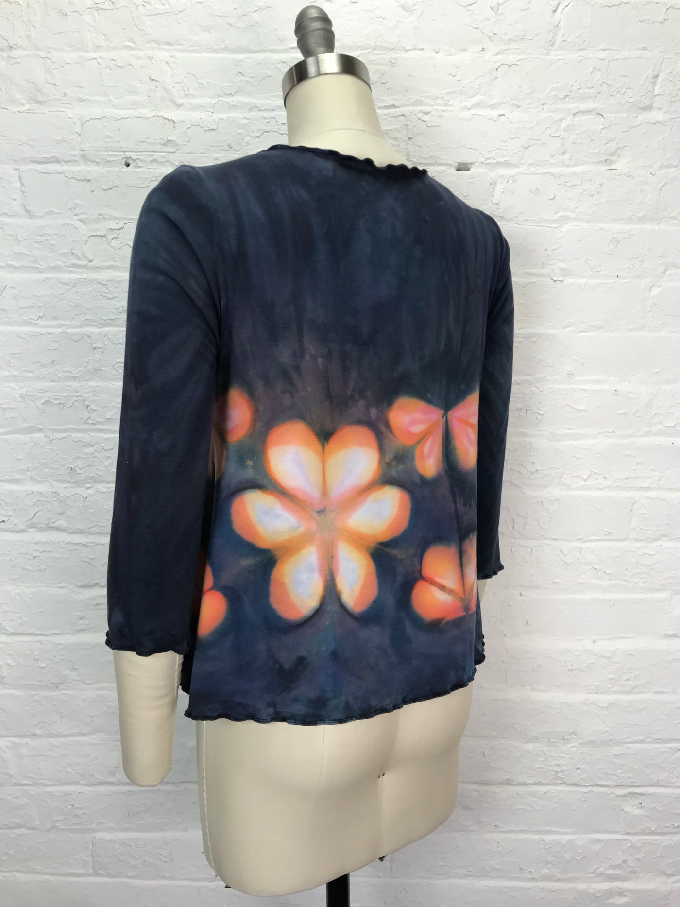 Suzie 3/4 Sleeve Top in Butterflies