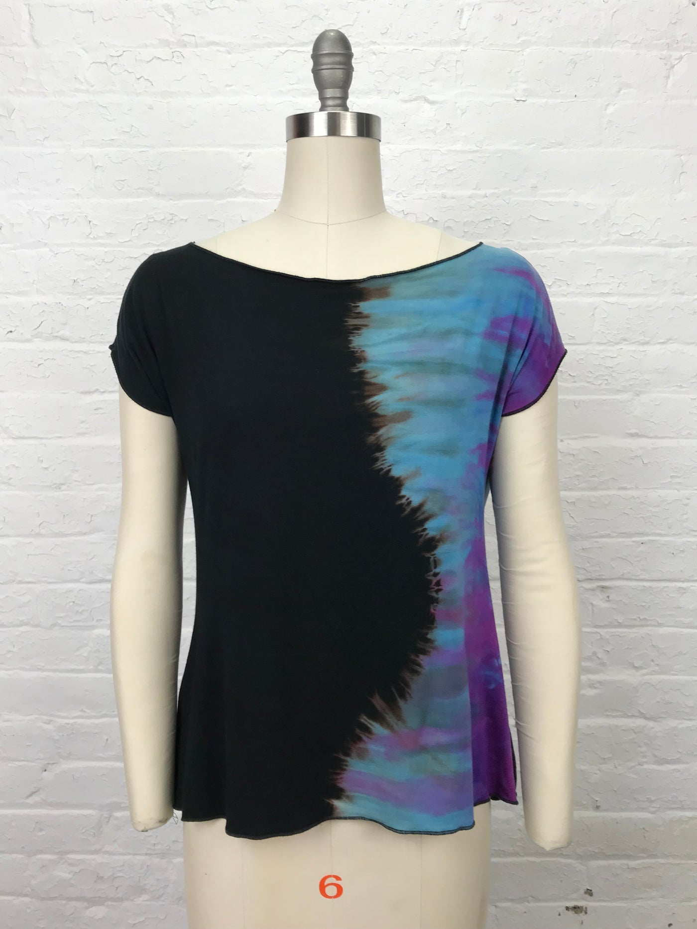 Candy Top in Blue Violet Yin Yang - Extra Large