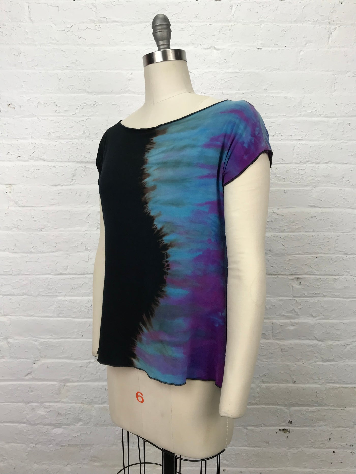 Candy Top in Blue Violet Yin Yang - Extra Large