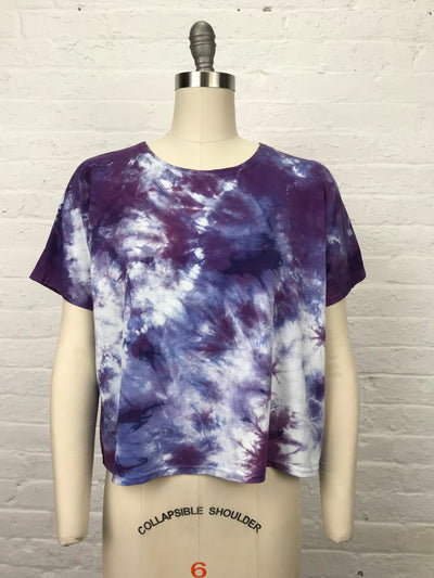 Astrid Tee in Eggplant Ice - One Size