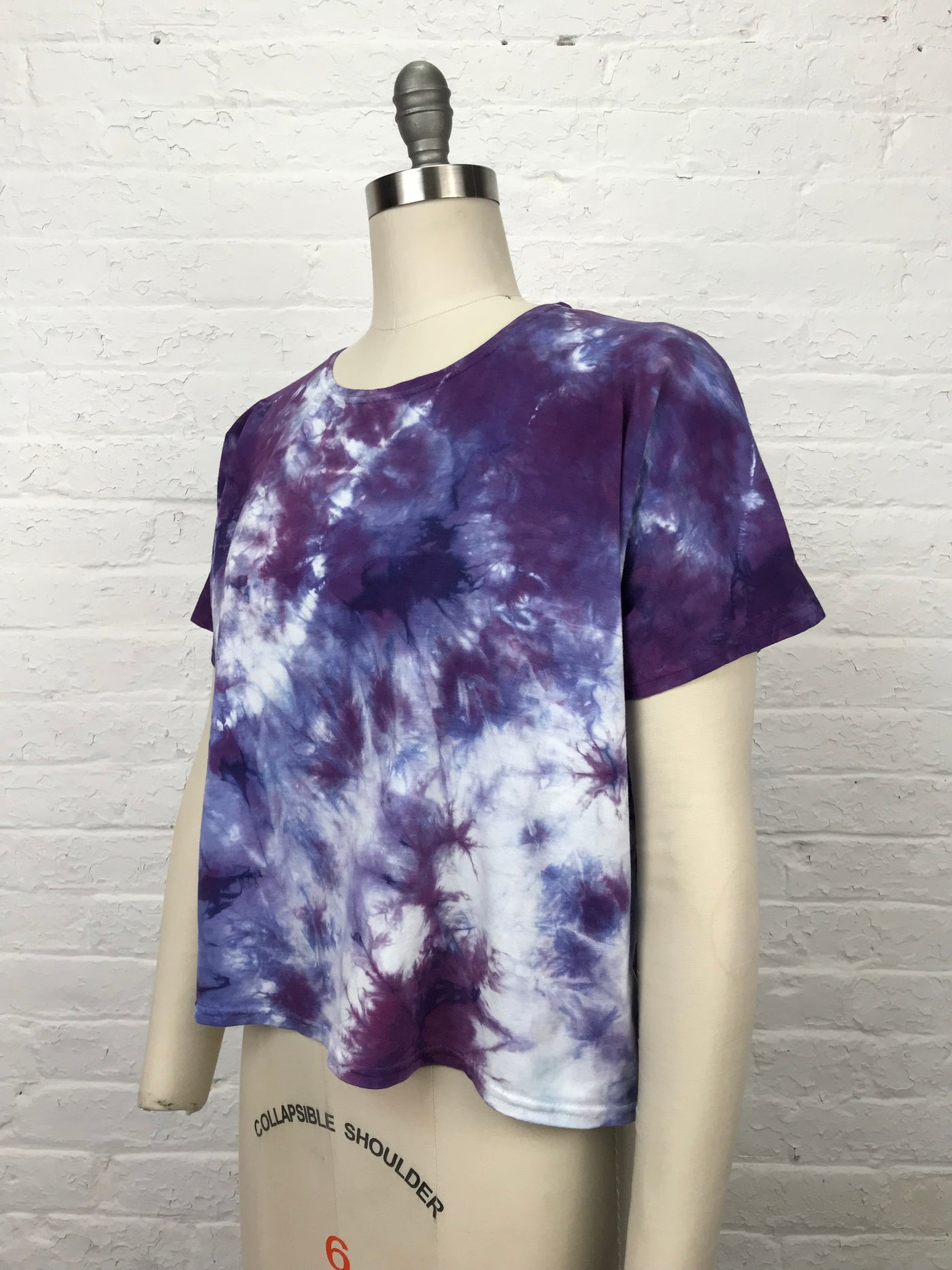 Astrid Tee in Eggplant Ice - One Size