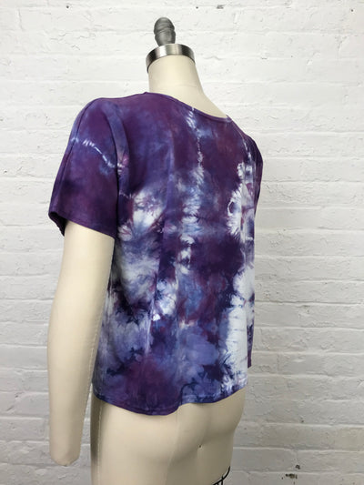 Astrid Tee in Eggplant Ice - One Size