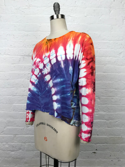 Juni Long Sleeve Top in Fourth of July - One size