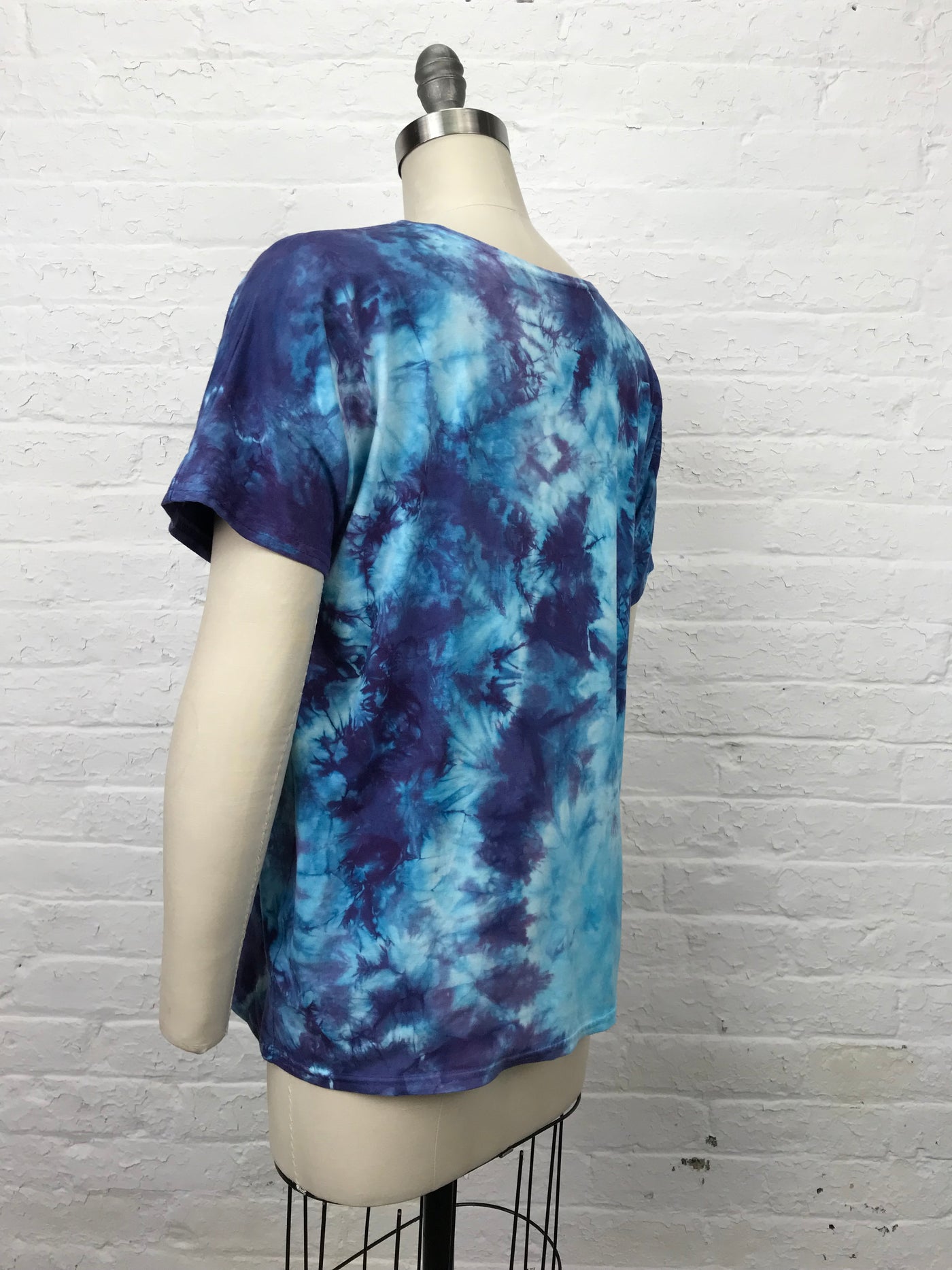 Astrid Long Top in Stormy Sky