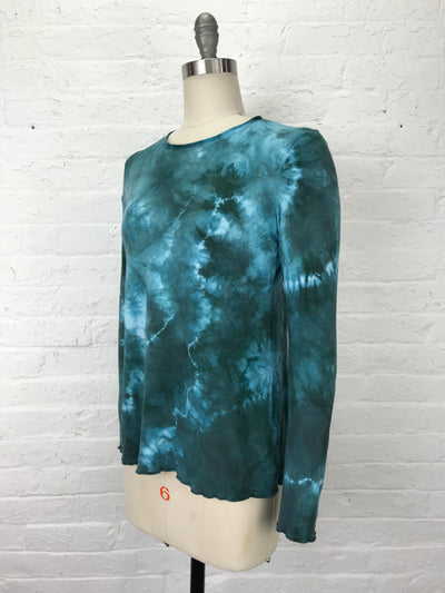 Jane Long Sleeve Top in Dolphin Tangle