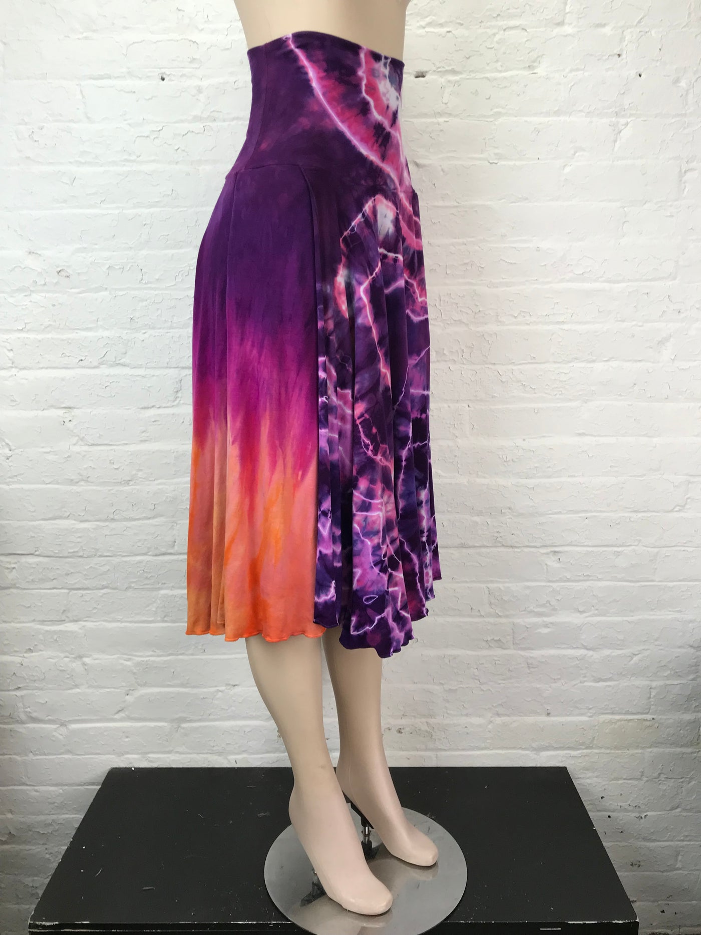 High Waisted Luxurious Wrap Skirt in Bird of Paradise with Pockets!