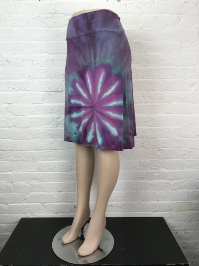 Knee Length Skirt in Bluebell