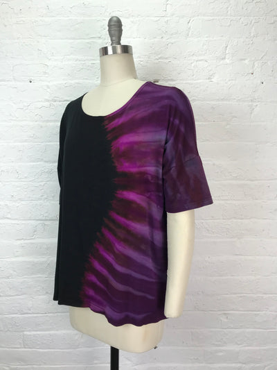 Grace Tunic in Berry Yin Yang