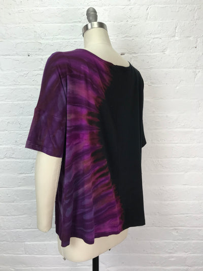 Grace Tunic in Berry Yin Yang