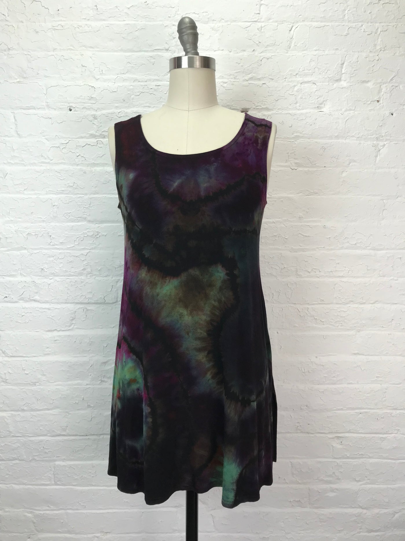 Eileen Mini Tank Tunic in Dark Geode