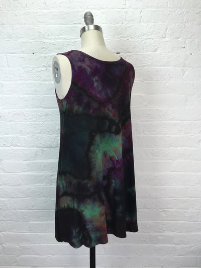 Eileen Mini Tank Tunic in Dark Geode