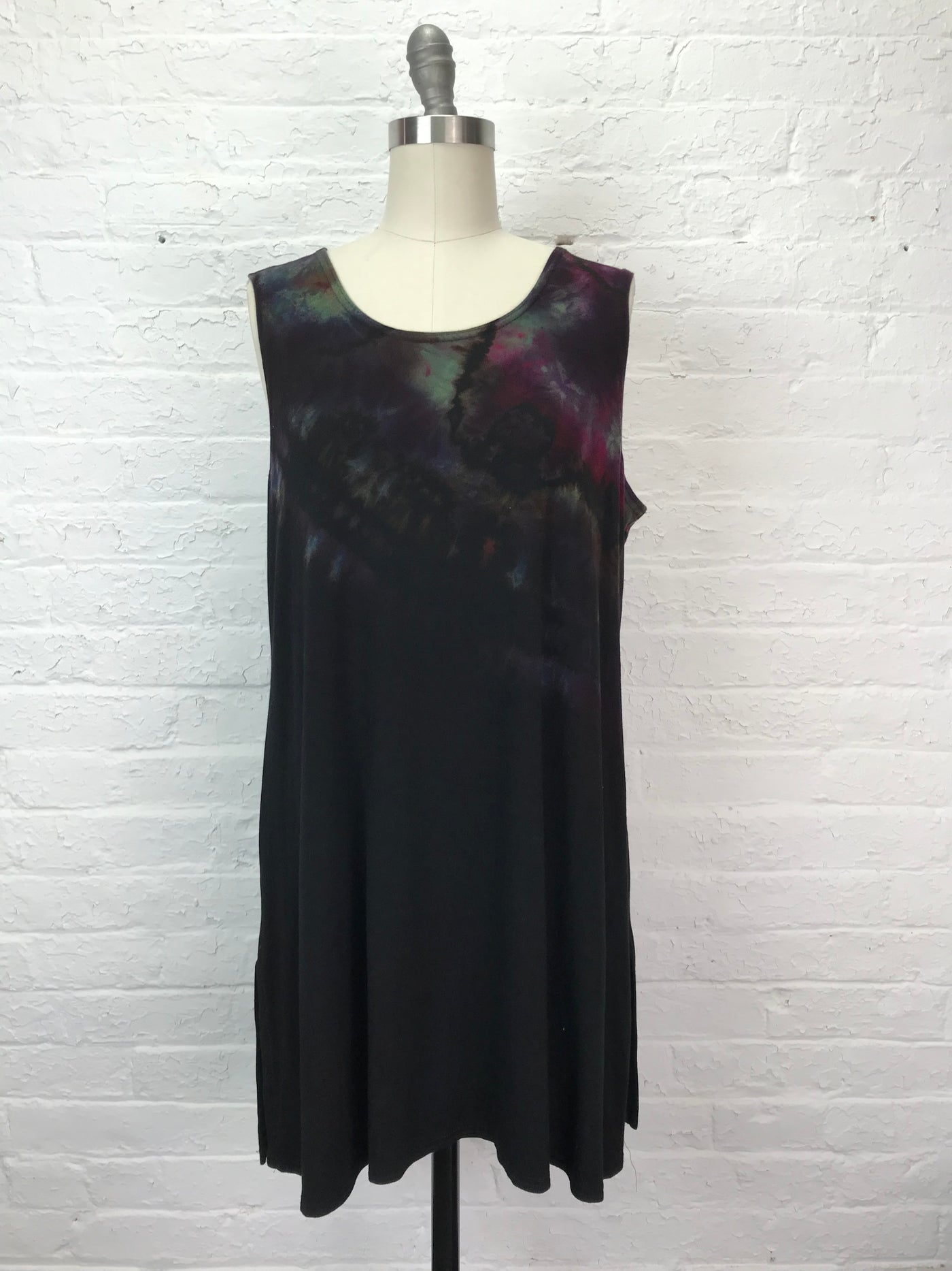 Eileen Mini Tank Tunic in Dark Geode