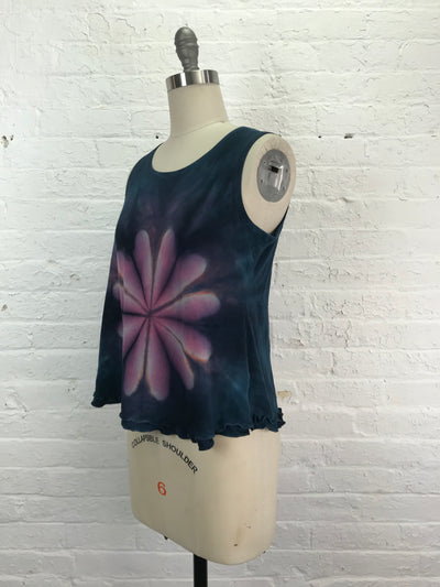 Eileen Tank Top in Pink Pinwheel Blossom