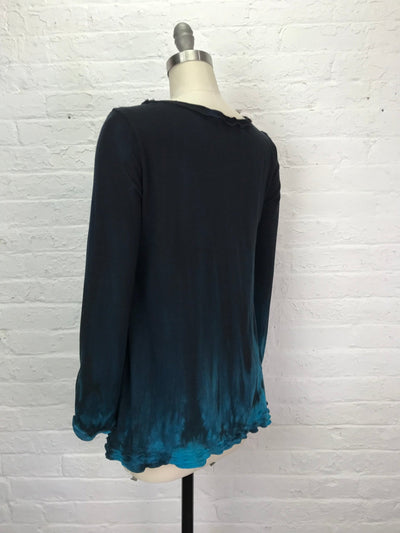 Annabelle Tunic in Deep Blue Sea - Cloud Candy