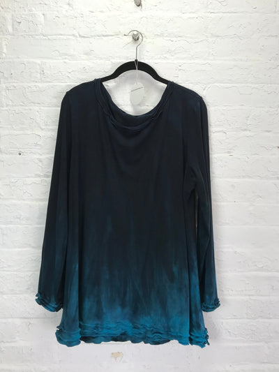 Annabelle Tunic in Deep Blue Sea - Cloud Candy