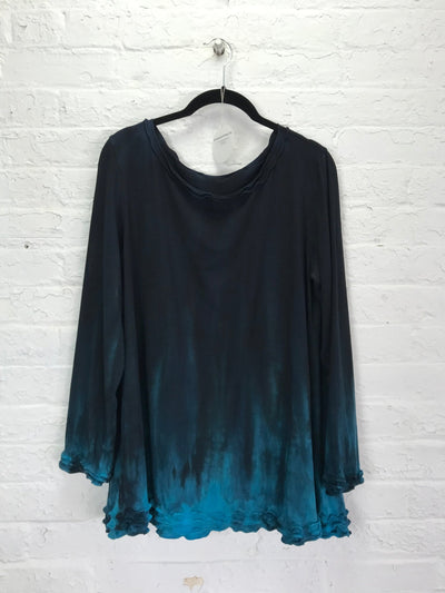 Annabelle Tunic in Deep Blue Sea - Cloud Candy