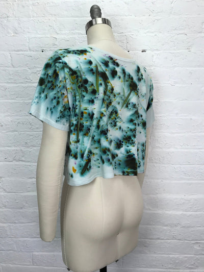 Astrid Crop Top in A Sprinkle of Fairy Dust - Cloud Candy