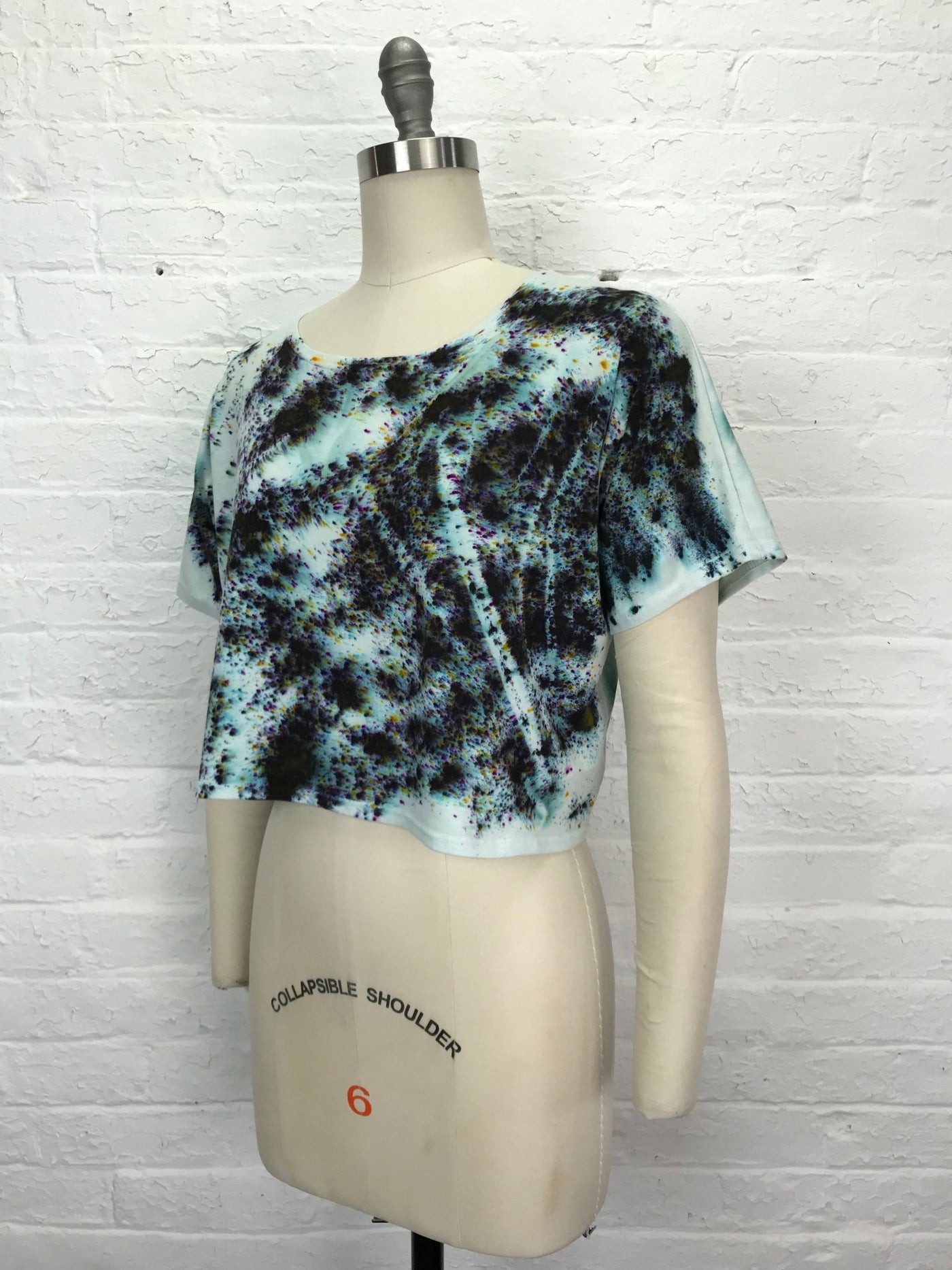 Astrid Crop Top in A Sprinkle of Fairy Dust - Cloud Candy