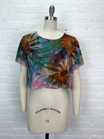 Astrid Crop Top in Autumn Sparkler - Cloud Candy