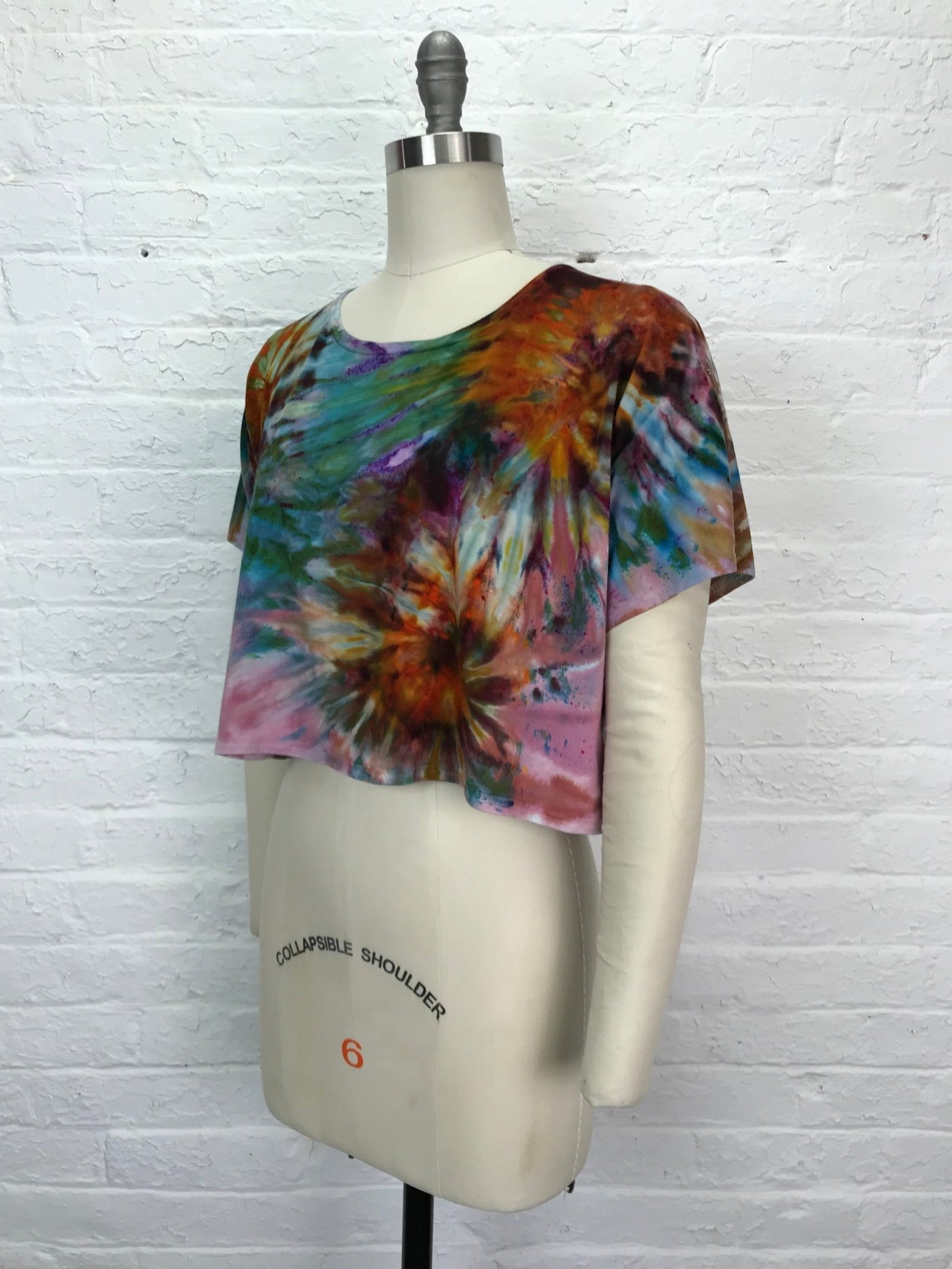 Astrid Crop Top in Autumn Sparkler - Cloud Candy