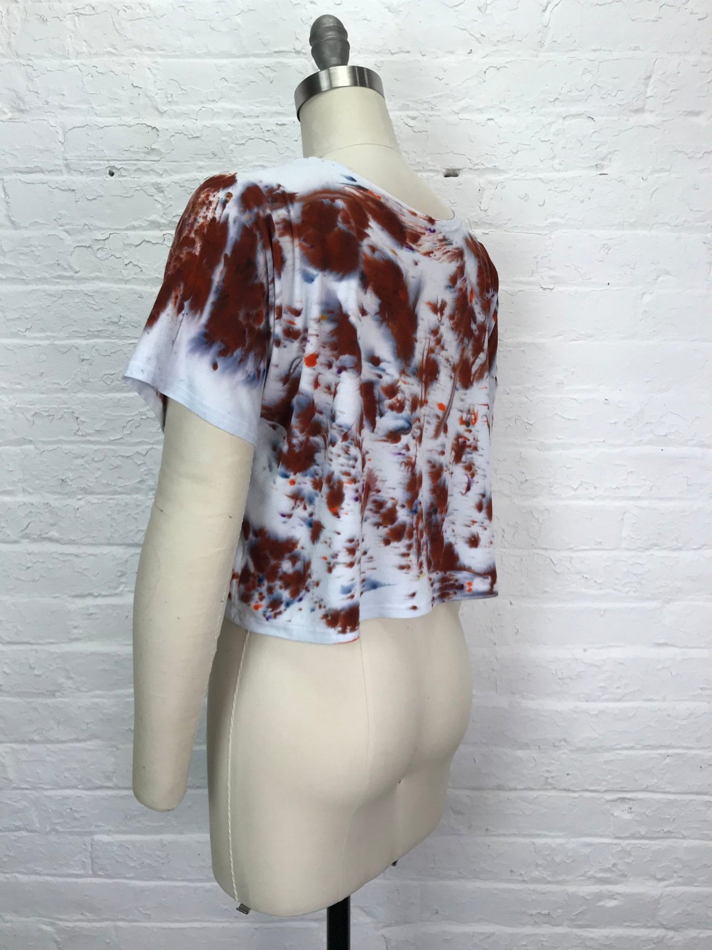 Astrid Crop Top in Cinnamon Spice - Cloud Candy