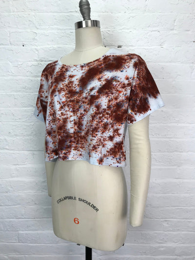 Astrid Crop Top in Cinnamon Spice - Cloud Candy