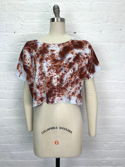 Astrid Crop Top in Cinnamon Spice - Cloud Candy