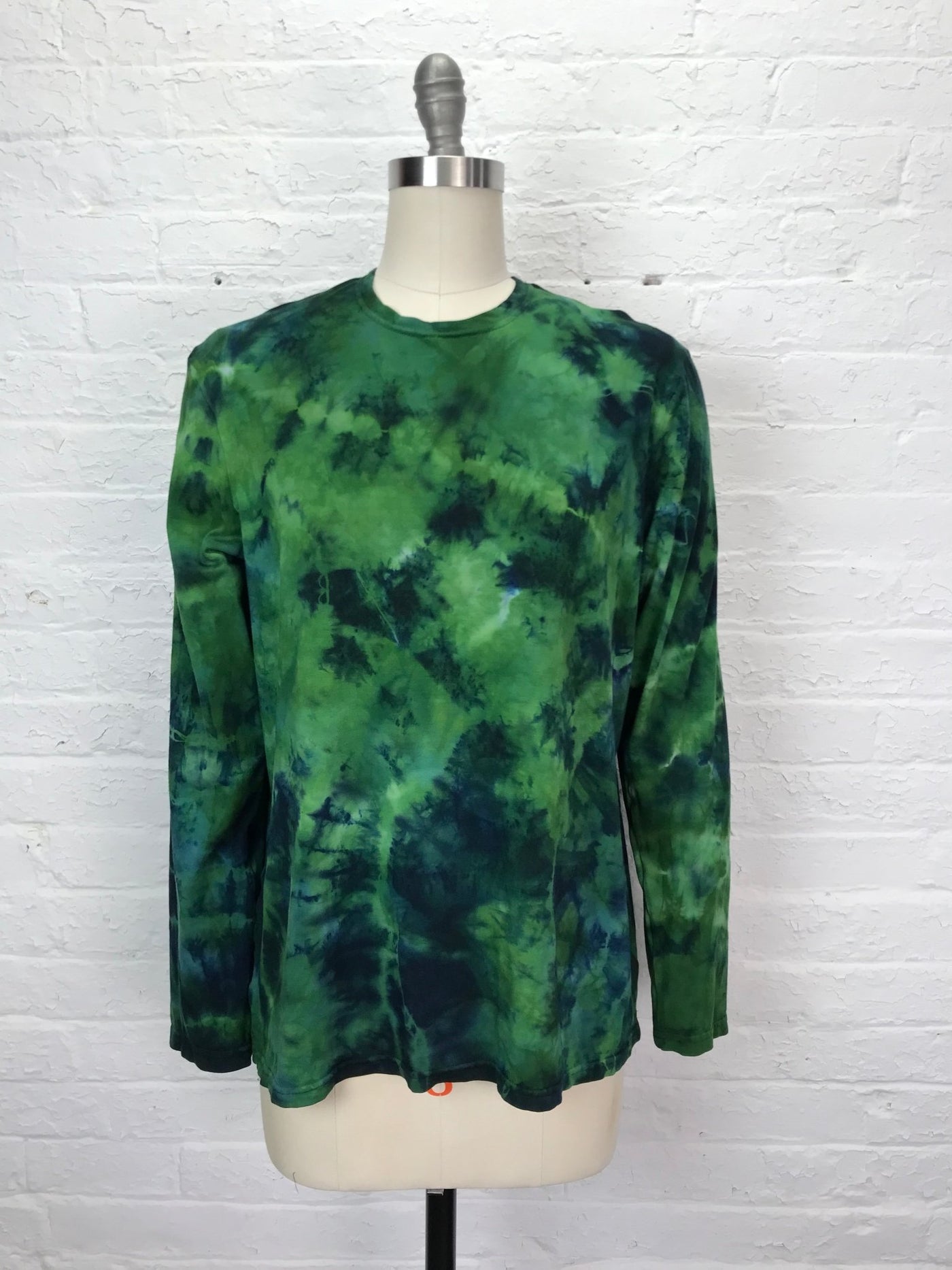 Atlas Unisex Long Sleeve Shirt in Jungle Geode - Cloud Candy