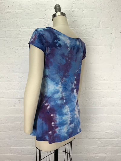Candy Top in Ice Blue Delphinium Tangle - Cloud Candy