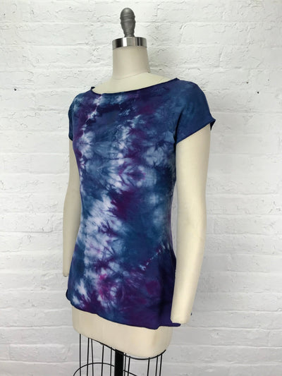 Candy Top in Royal Navy Tangle - Cloud Candy