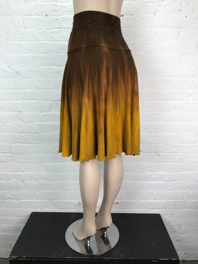 Cascade Circle Skirt in Chocolate Covered Toffee - Cloud Candy