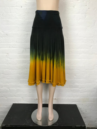 Cascade Circle Skirt in Golden Forest - Cloud Candy