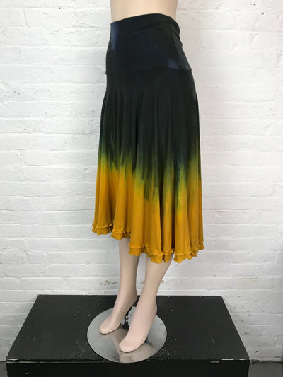 Cascade Circle Skirt in Golden Forest - Cloud Candy