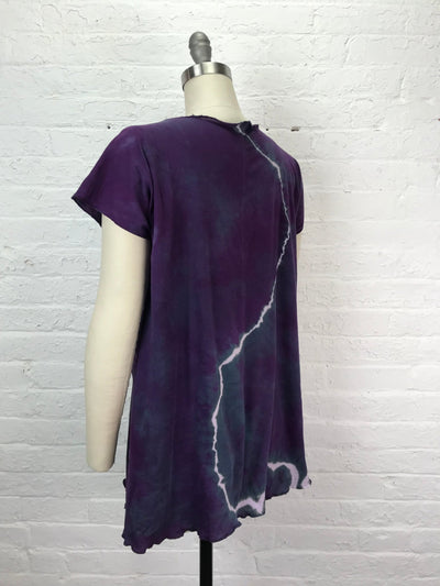Catherine Tunic in Amethyst Geode - Cloud Candy