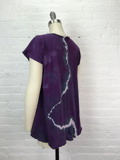 Catherine Tunic in Amethyst Geode - Cloud Candy